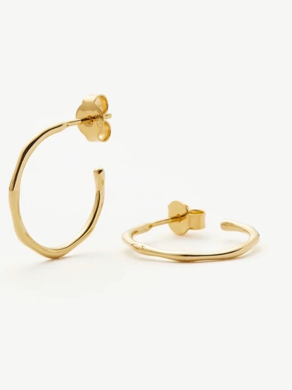 Missoma Small Molten Hoop EarriNgs